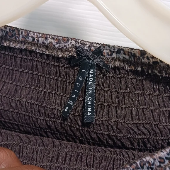 ❌️SOLD❌️ NWT lapis flowy skirt women's small - Picture 4 of 13